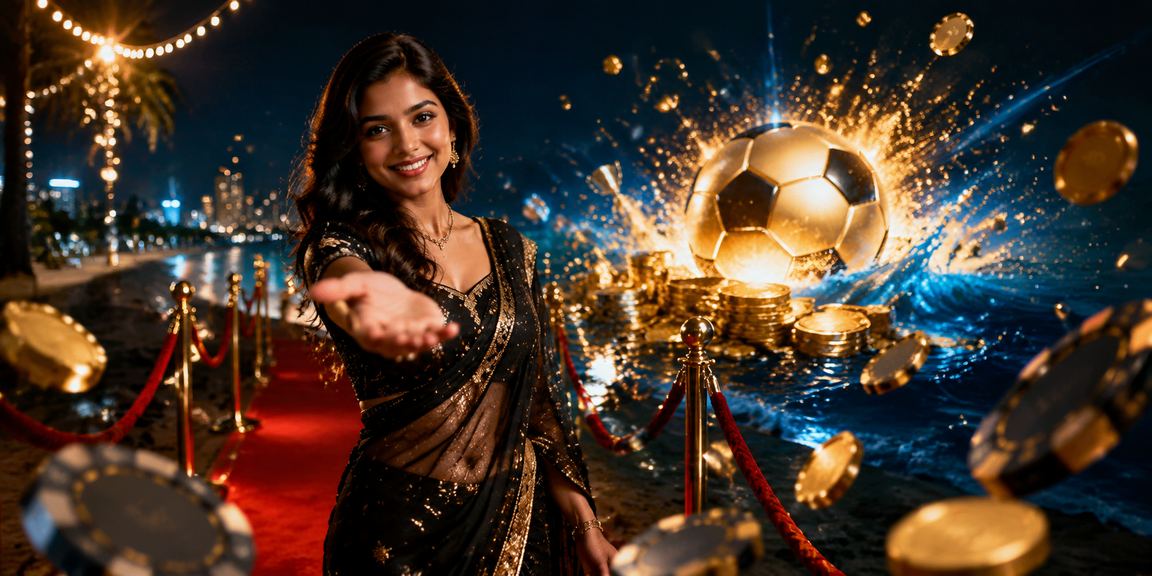 কমলা সমুদ্রের ধারে ফুটবল বেটিং